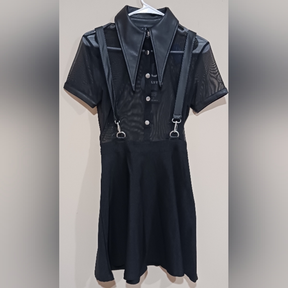 SOLD Cosmic Katy Suspender Dress Killstar - Picture 3 of 10